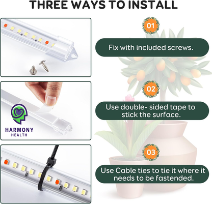 Microgreen grow station - 5 shelf with / 10 trays + 4 grow light kit + Free seed kit