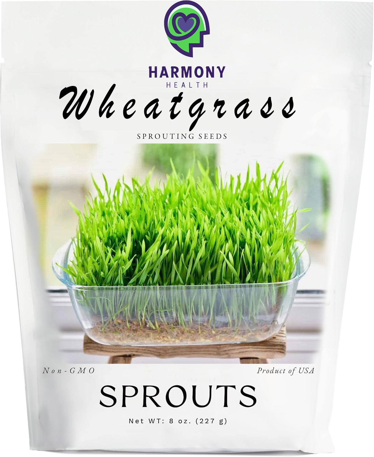 1 Tray + 1/2 lb. of Wheat Berry Sprouting Seeds
