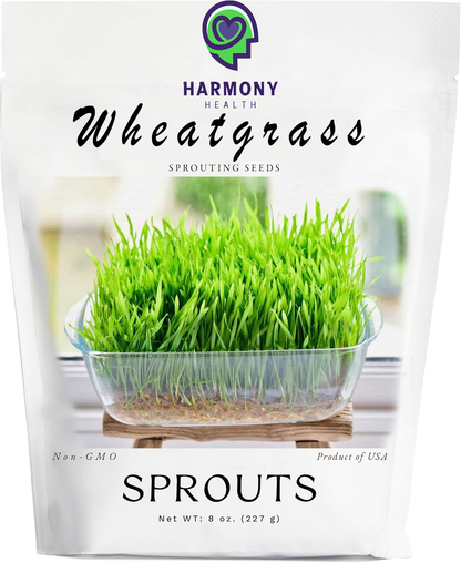 1 Tray + 1/2 lb. of Wheat Berry Sprouting Seeds