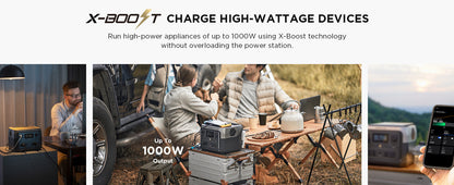 EcoFlow Solar Generator RIVER 2 Max 512Wh+110W Solar Panel
